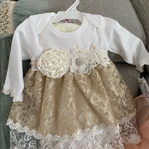 Party Dress & Headband (12mo)
